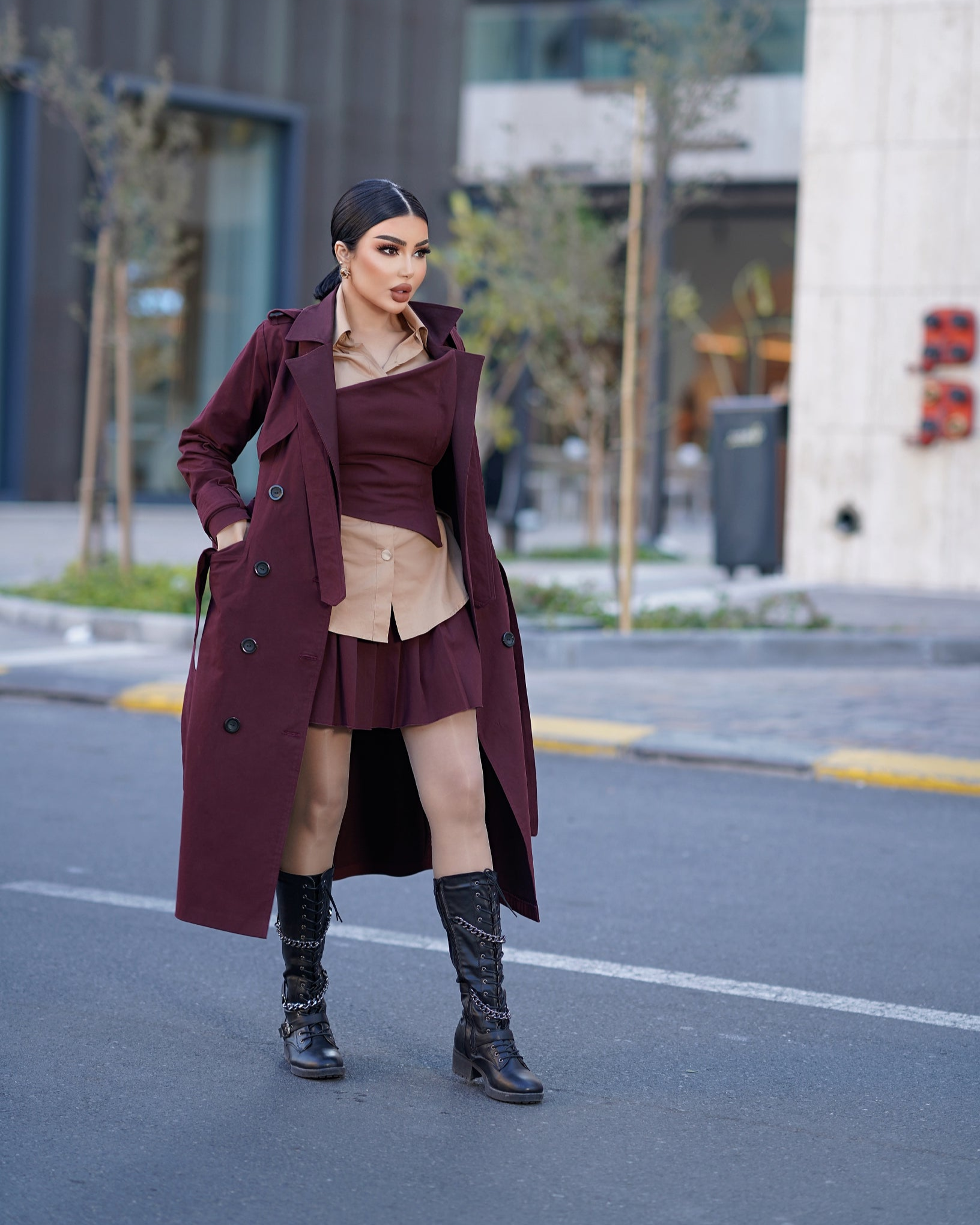 Burgundy Quarto Set - CHADAN