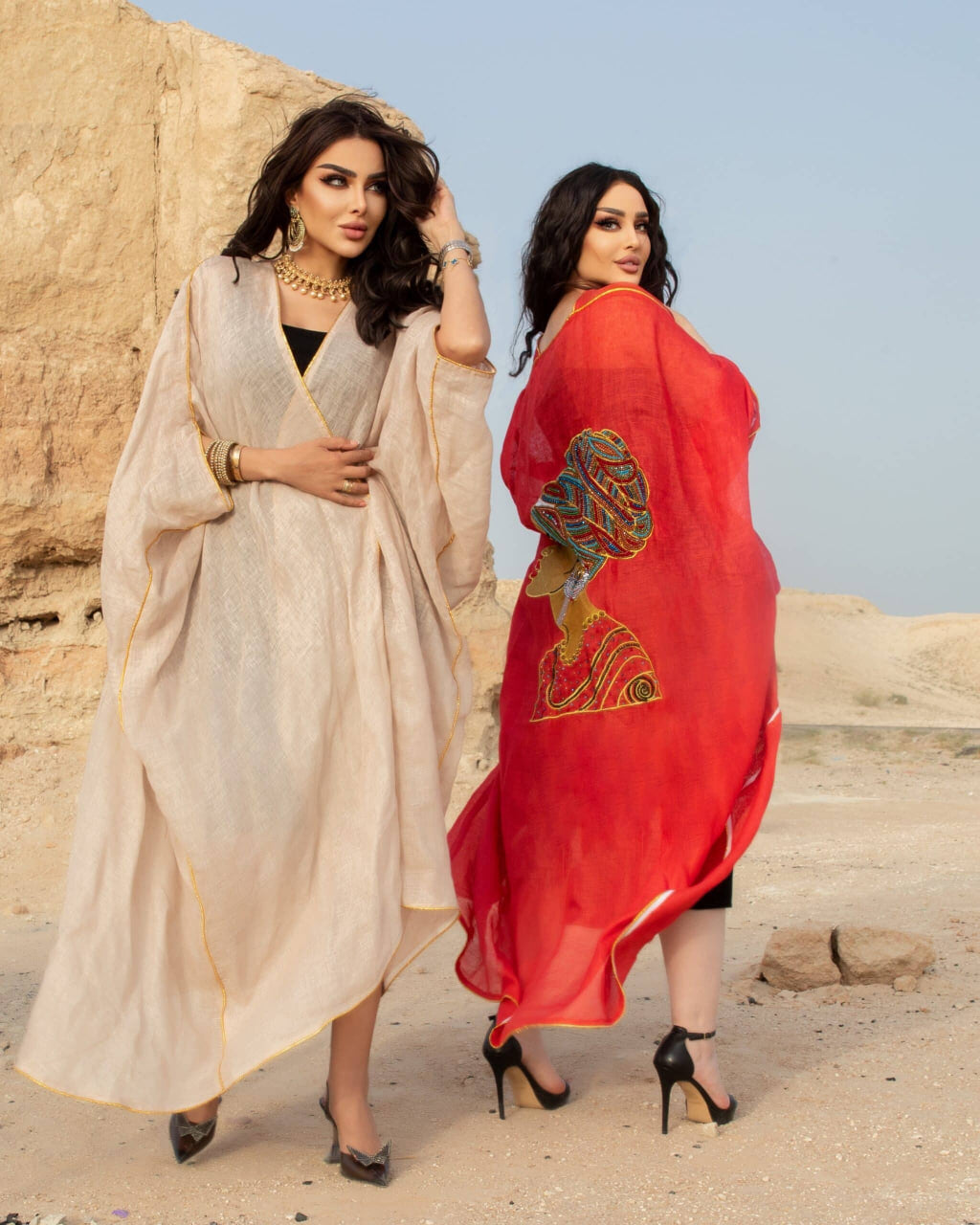 linen Bisht - CHADAN