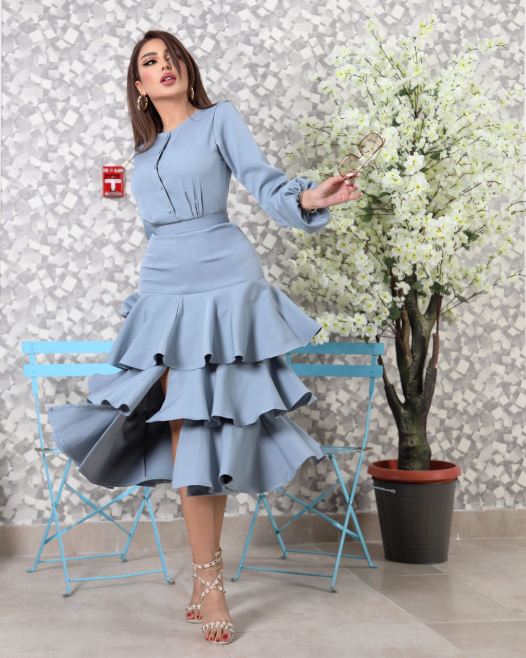 Raffy Raffle Dress - CHADAN