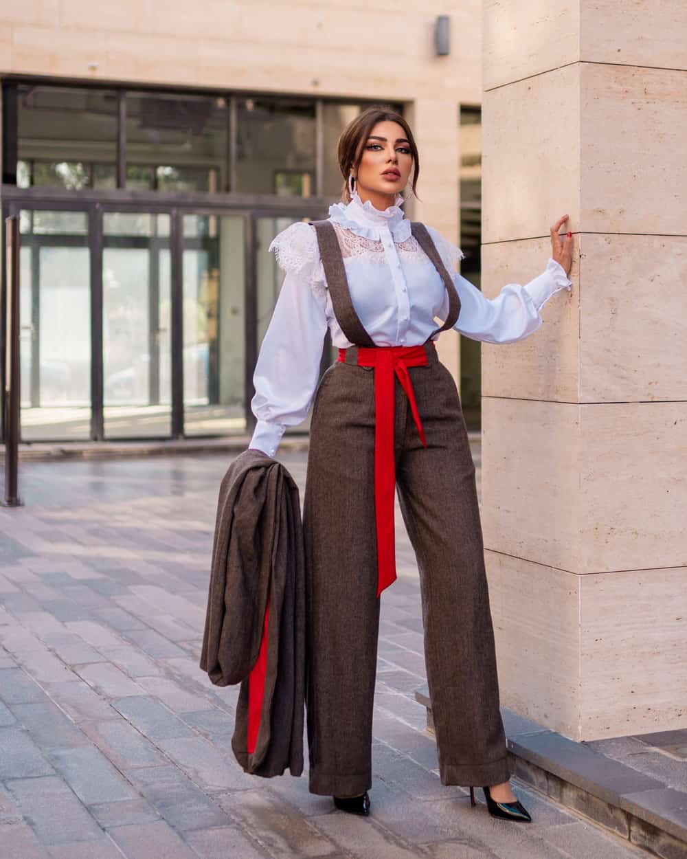 Tweed Suit Set Without Blouse - CHADAN