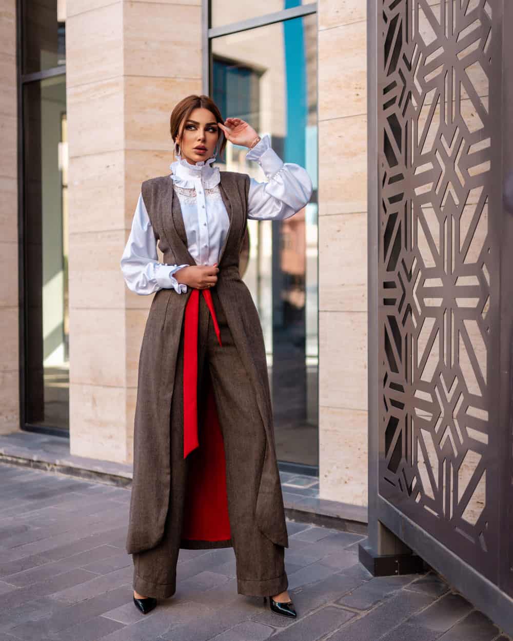 Tweed Suit Set Without Blouse - CHADAN