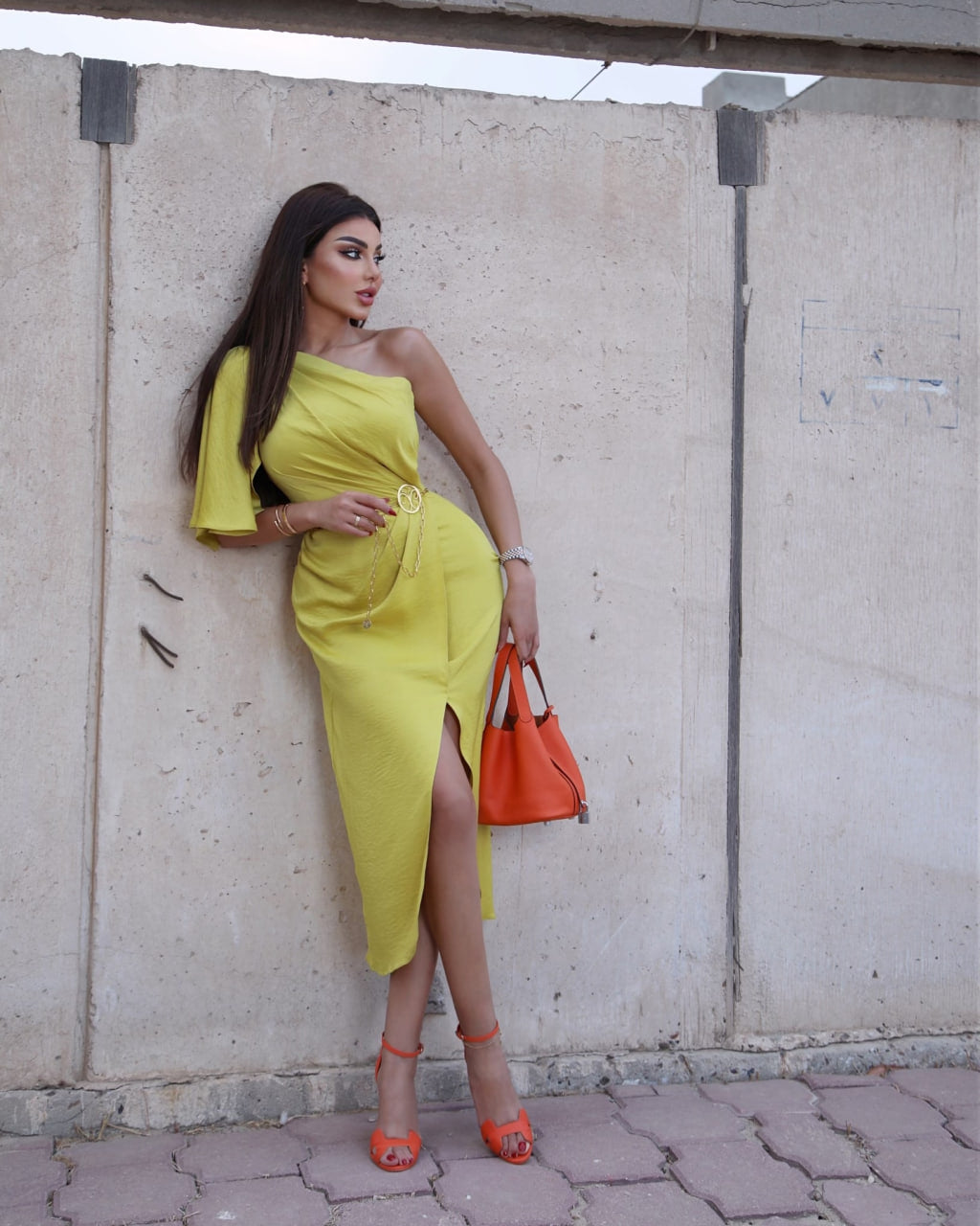 Lavida Dress With Belt - CHADAN