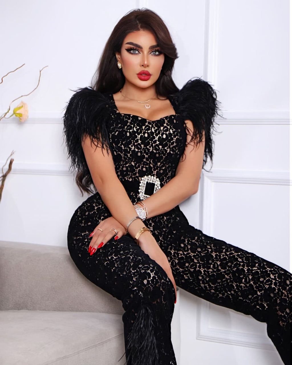 Maria Velvet Jumpsuit - CHADAN