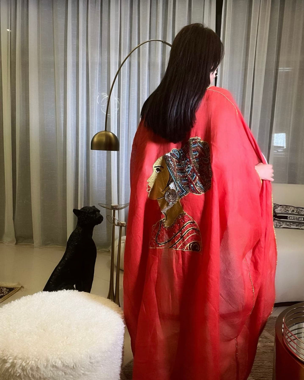 linen Bisht - CHADAN