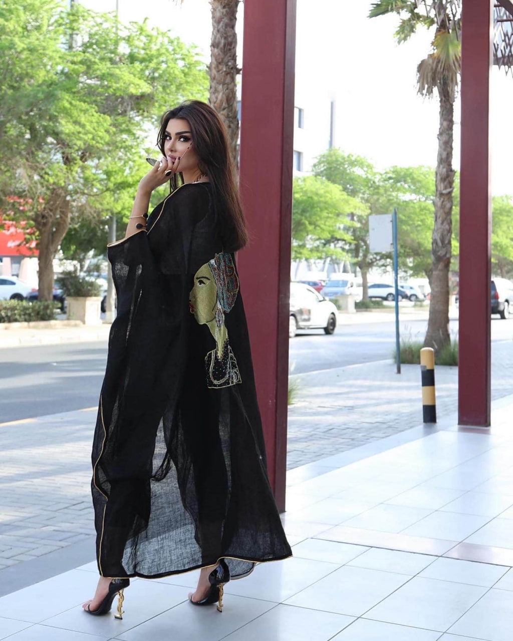 linen Bisht - CHADAN