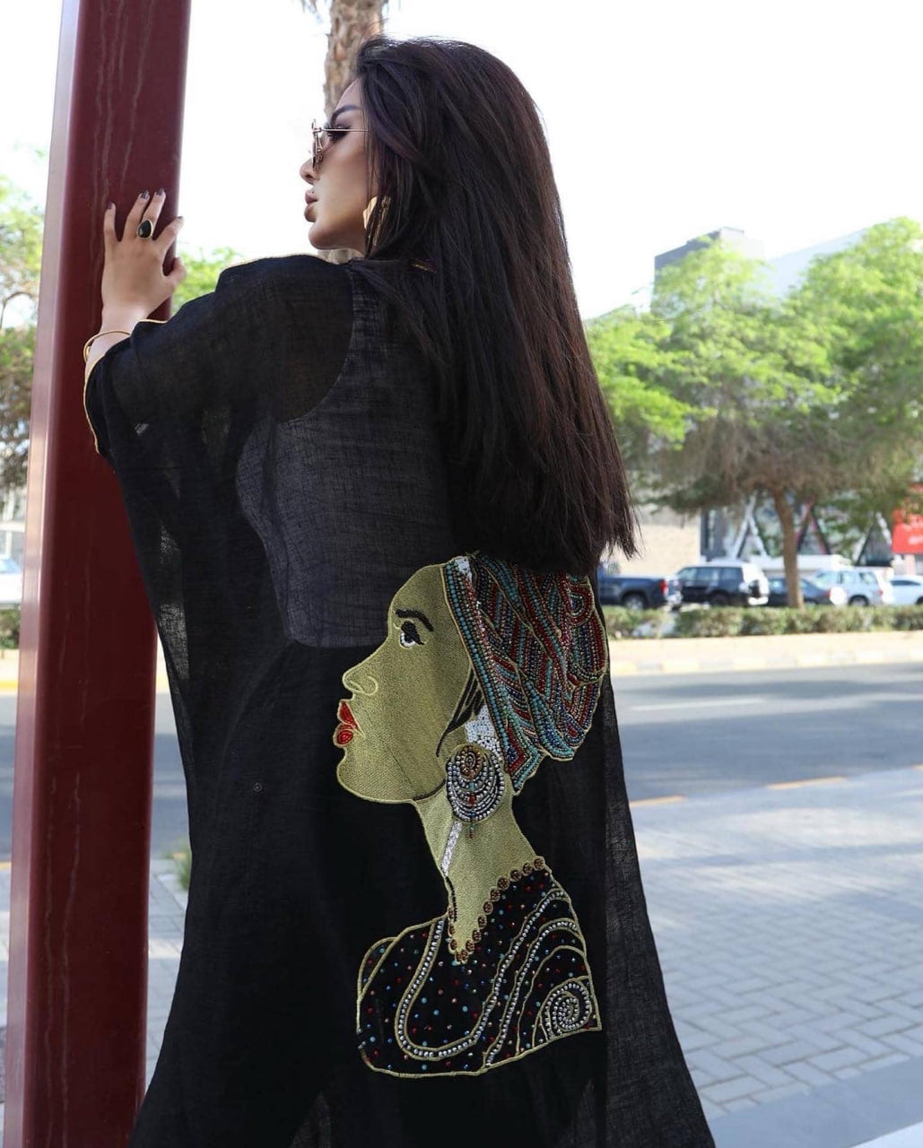 linen Bisht - CHADAN